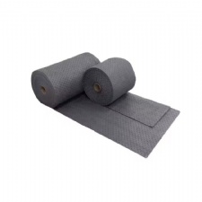 Grey Color Universal Spill Control Heavy Duty Absorbent Mat Pad Roll SPU Universal Spill Absorbent