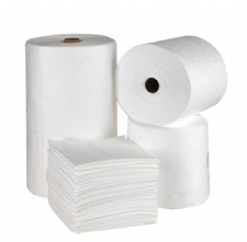 Eco-friendly 15inch * 50feet perforated oil only spill absorbent rolls